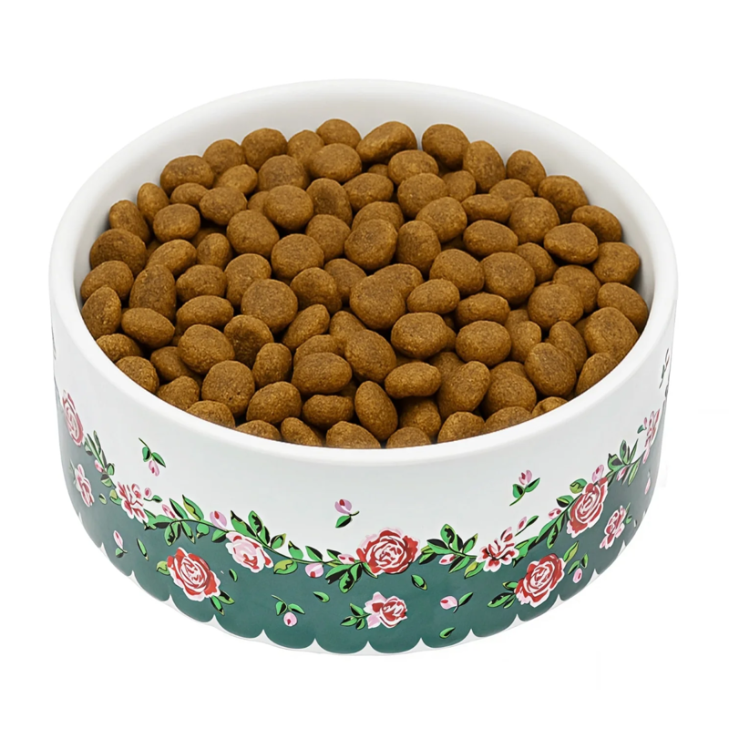 Cath Kidston Dolly Rose Ceramic Pet Bowl-1