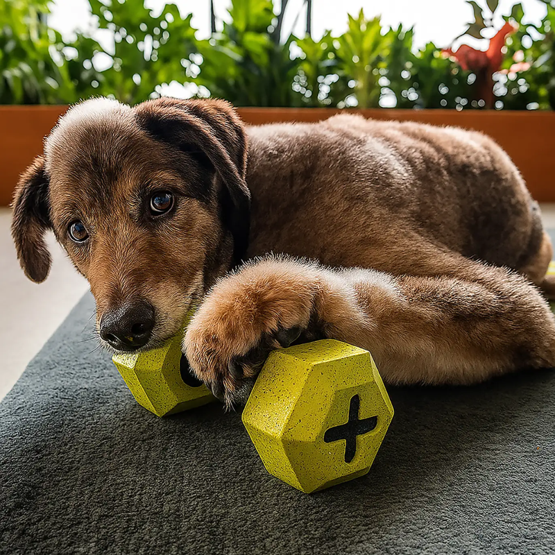 Nike Grind Dumbell Dog Toy - L/XL-2