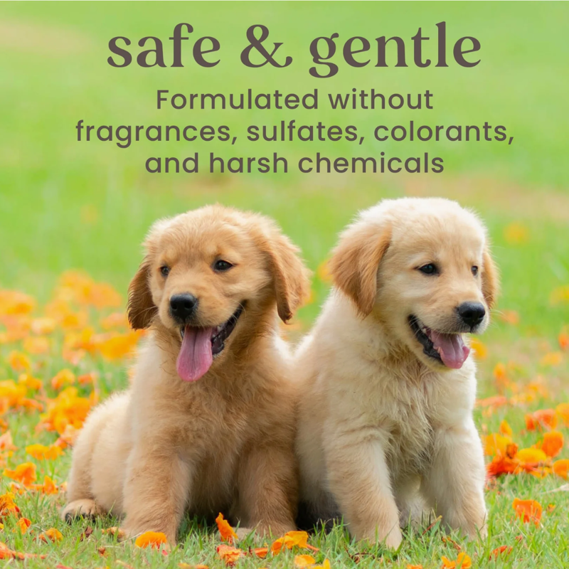 Burt's Bees Tearless 2 in 1 Shampoo and Conditioner for Puppies with Buttermilk and Linseed Oil 16oz-3