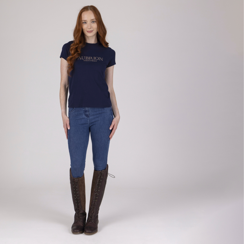 Aubrion Equestrian Jeans - Denim-4