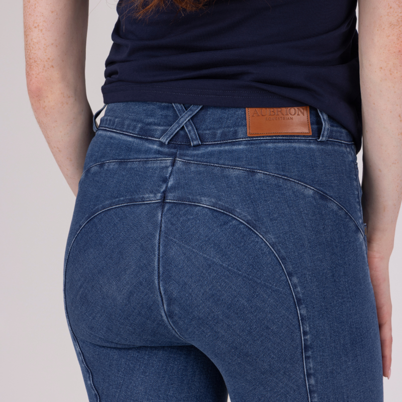 Aubrion Equestrian Jeans - Denim-6