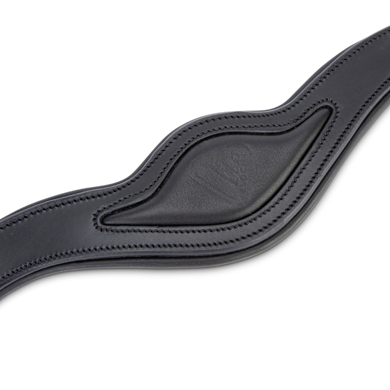Shires Velociti Lusso Elite Mono Headpiece - Black-3