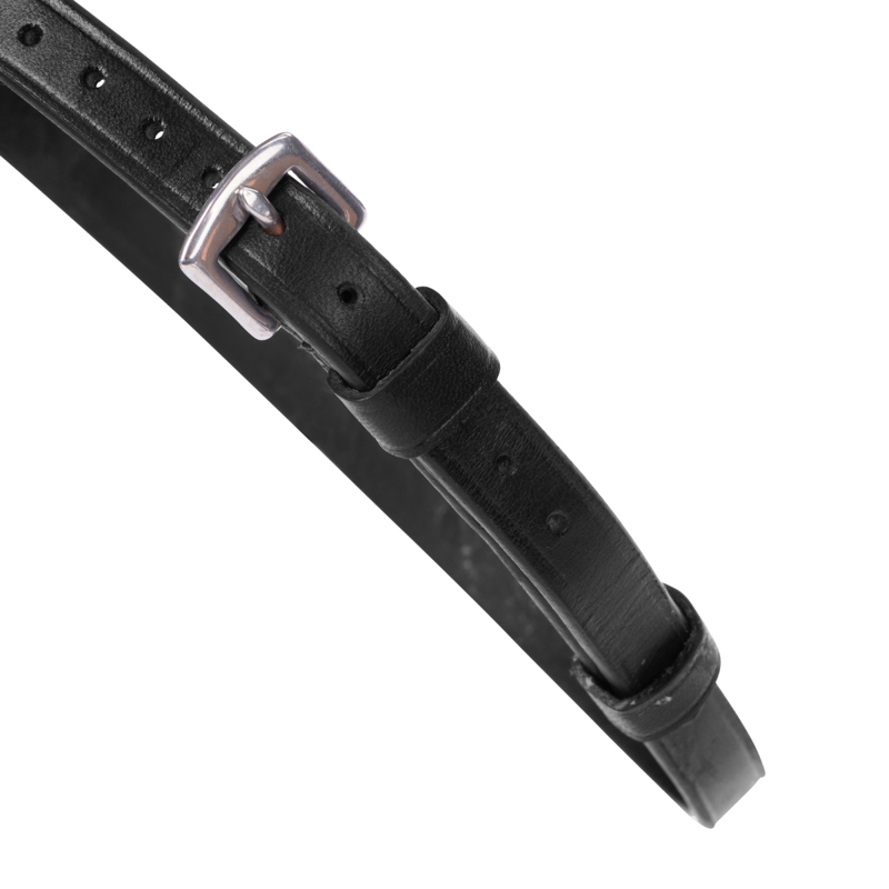 Shires Velociti LUSSO Elite Flash Noseband - Black-6
