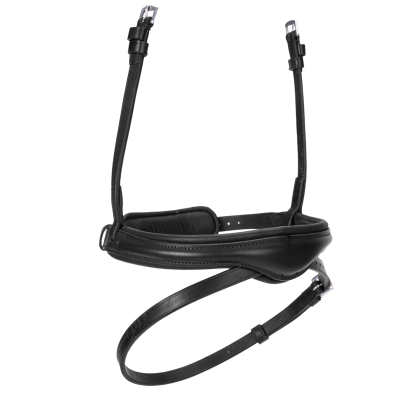 Shires Velociti LUSSO Elite Flash Noseband - Black