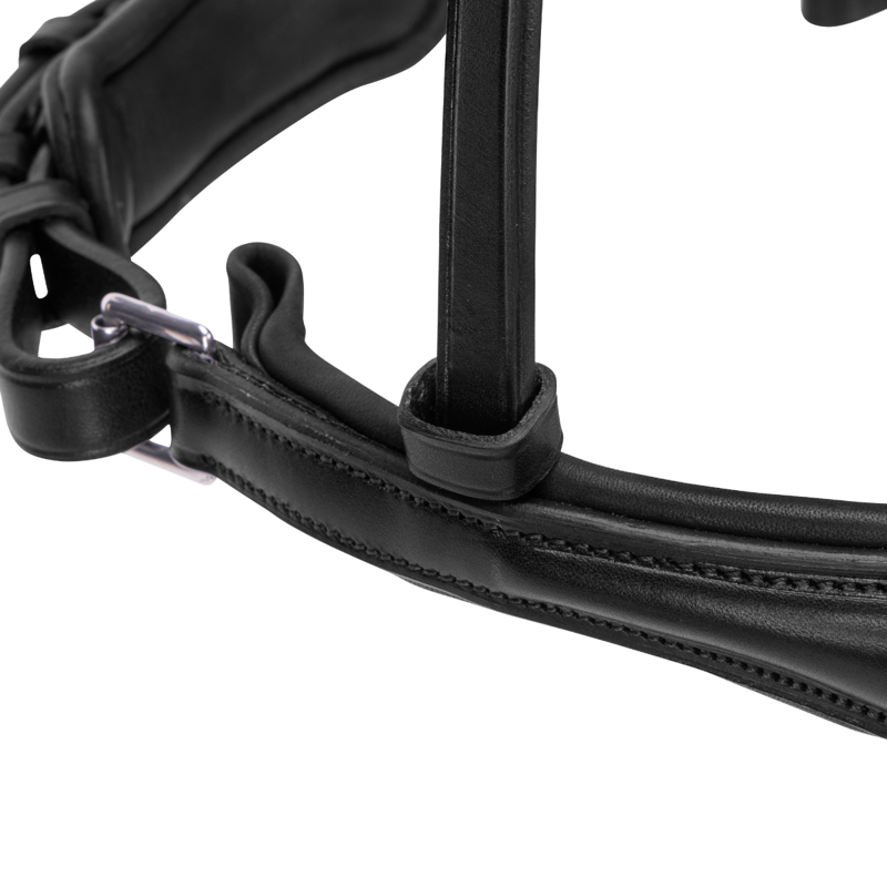 Shires Velociti LUSSO Elite Padded Cavesson Noseband - Black-4