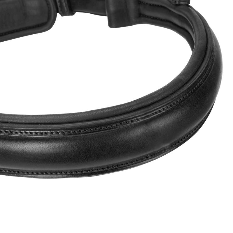 Shires Velociti LUSSO Elite Padded Cavesson Noseband - Black-1