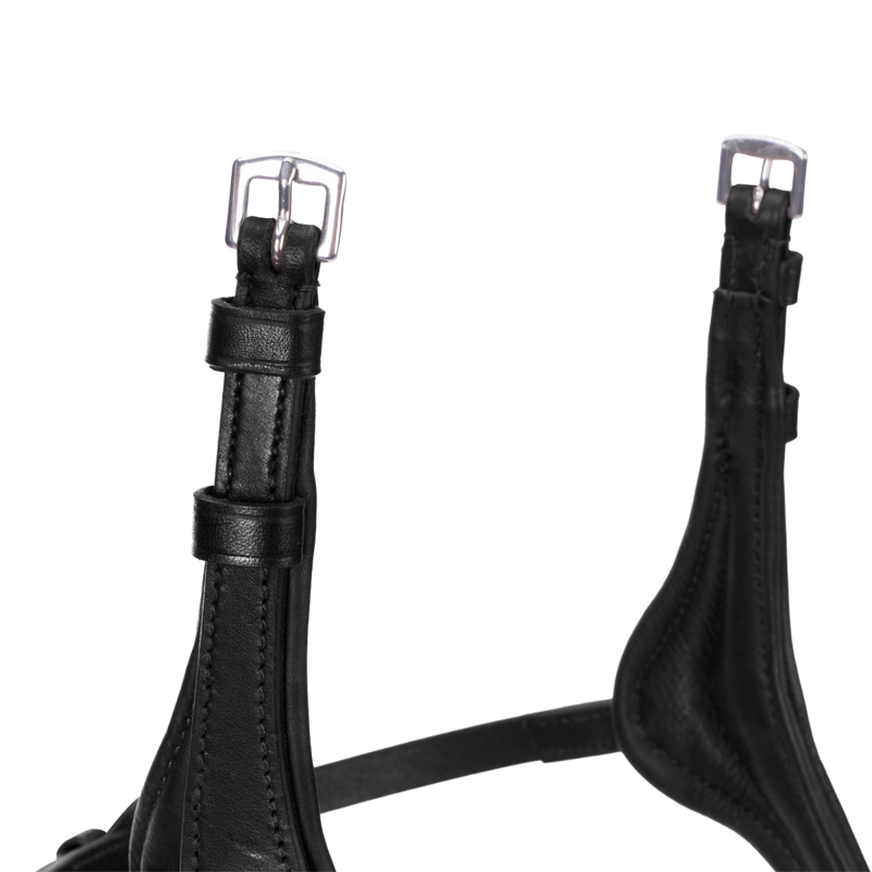 Shires Velociti LUSSO Elite Grackle Noseband - Black-5