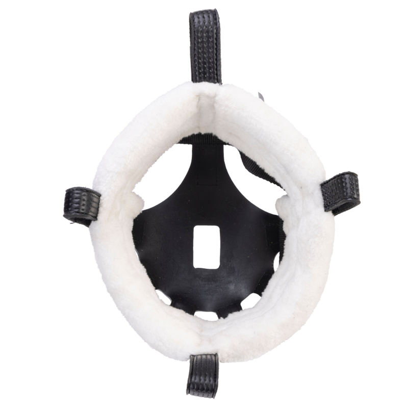 Shires Freegraze Grazing Muzzle Attachment - Black-1