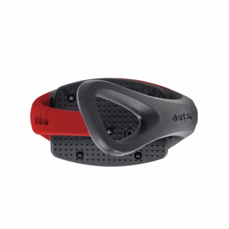 Freejump Soft'Up Pro 2 Stirrups - Black/Hot Pepper Red-4