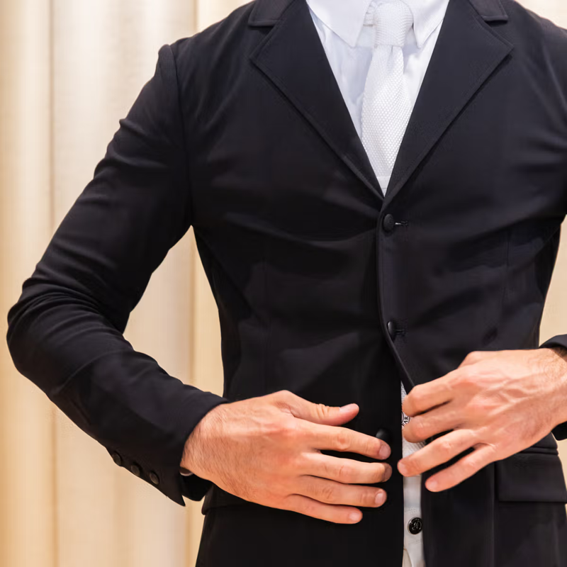 Kentucky Men's Classic Show Jacket - Black-4