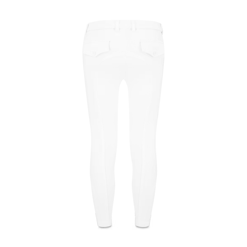 Kentucky Boys Mexico City Knee Grip Breeches - White-2