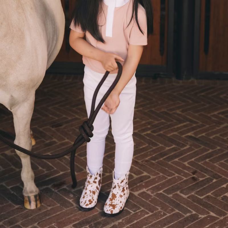 Kentucky Girl's Sammy Full Grip Riding Leggings - White-4