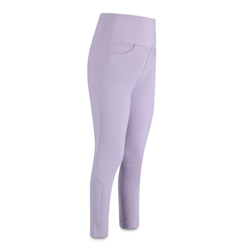 Kentucky Girl's Sammy Full Grip Riding Leggings - Light Purple-1