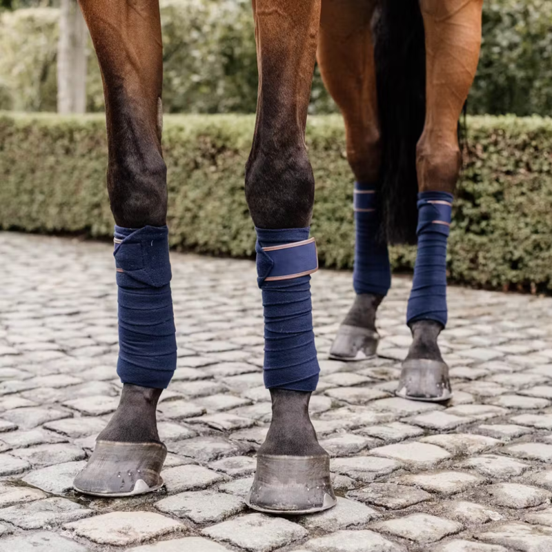 Kentucky Polar Fleece Bandages - Navy-2