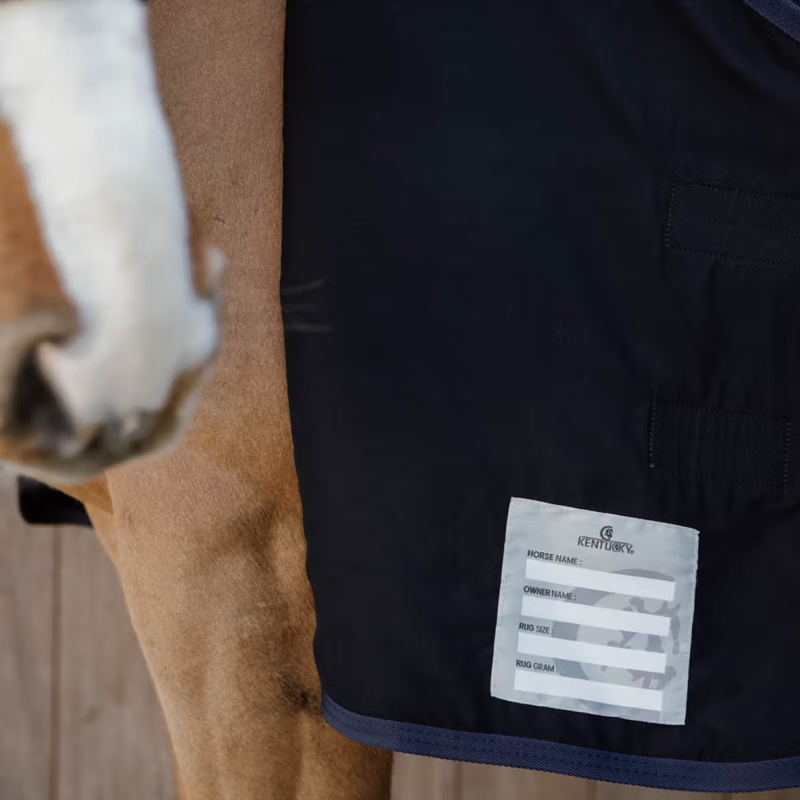 Kentucky Classic 0g Stable Rug - Navy-5