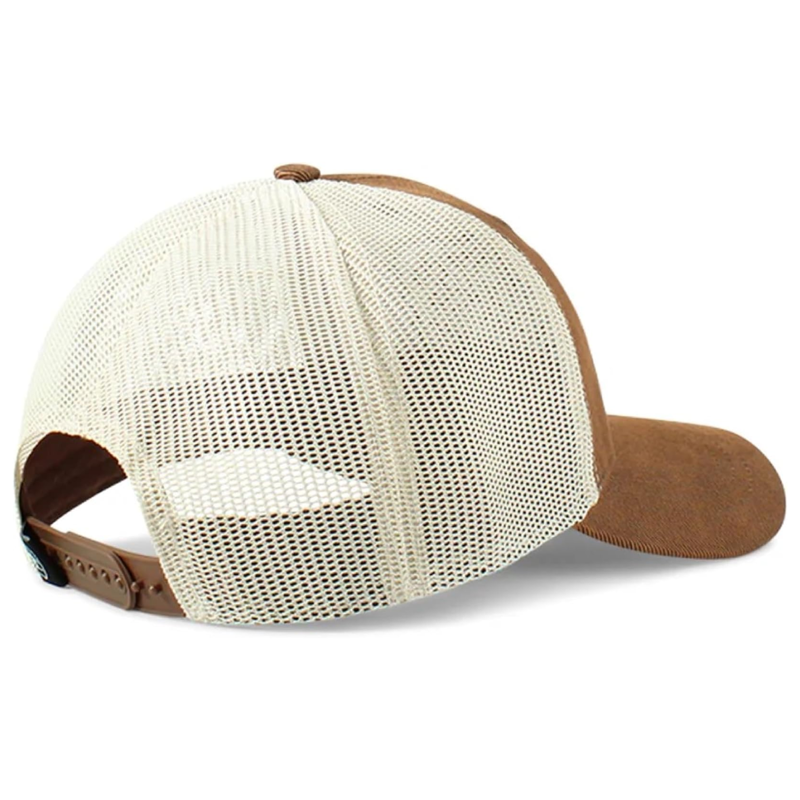 Ariat Women's Floral Leather Patch Cap - Brown-1