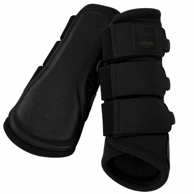 Eskadron Softshell Mesh Tendon Boots - Black