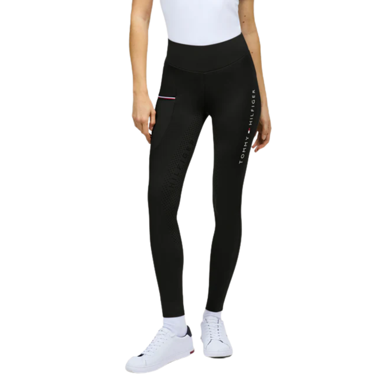 Tommy Hilfiger Elmira All-Year Full Grip Leggings - Black-1