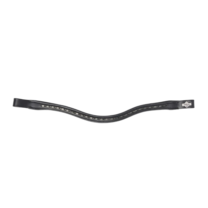 Lemieux Arika Insert Browband - Black/Silver
