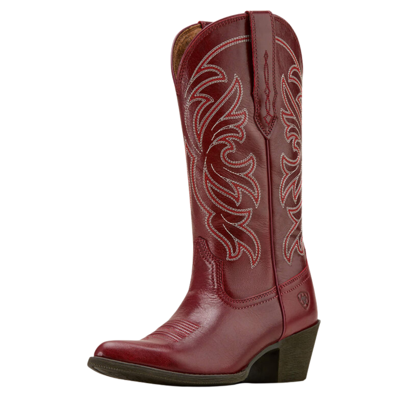 Ariat Women's Heritage J Toe Western Boot - Sangria