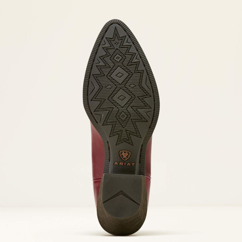 Ariat Women's Heritage J Toe Western Boot - Sangria-2