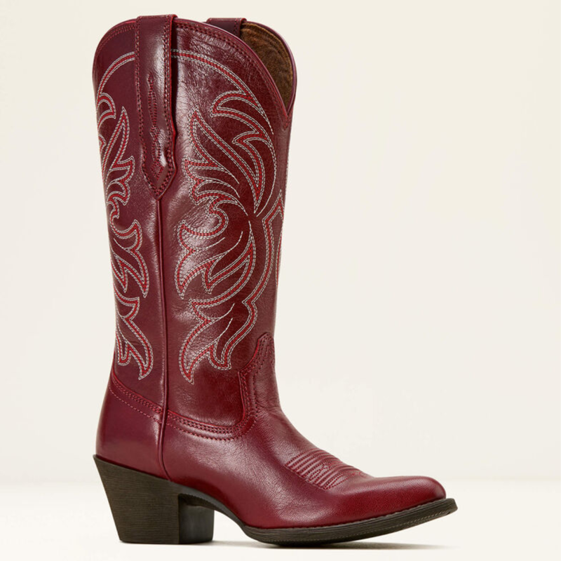 Ariat Women's Heritage J Toe Western Boot - Sangria-5