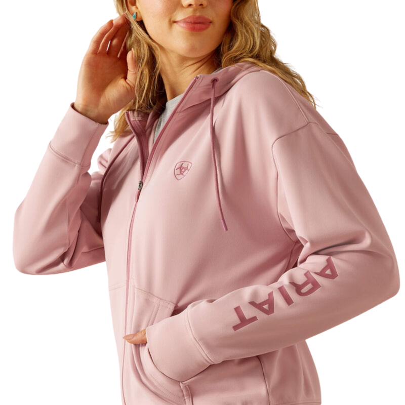 Ariat Women's Breeze Full Zip Hoodie - Zephyr-2