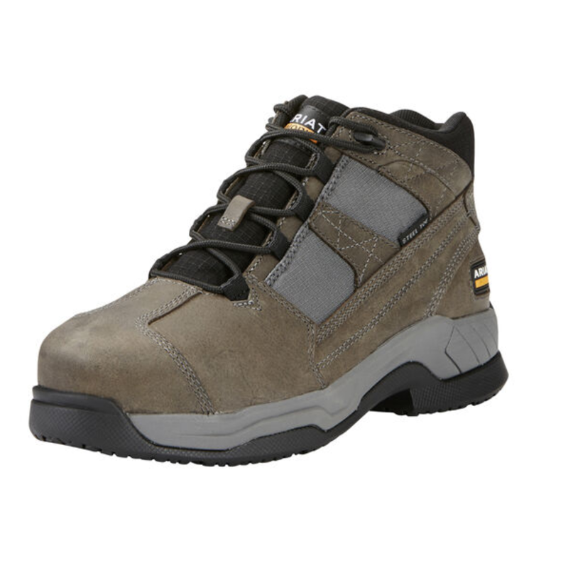 Ariat Men's Contender Steel Toe Work Boot - Charcoal Grey