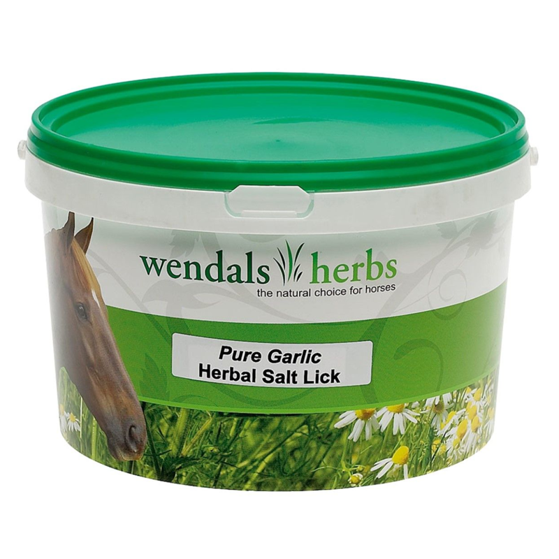 Wendals Garlic Salt Lick - 3.5kg