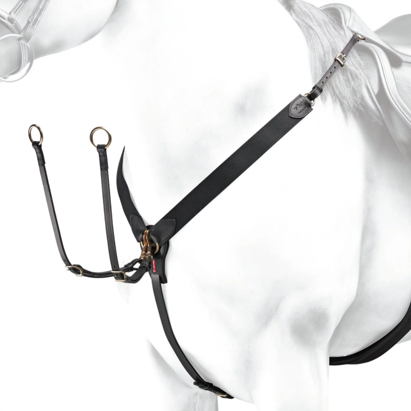 Equipe V Check Breastplate - Brown