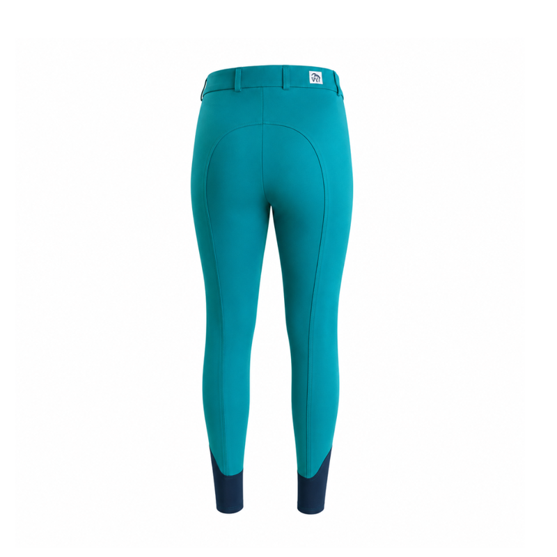 John Whitaker Lvy V2 Ladies Breeches - Green -1