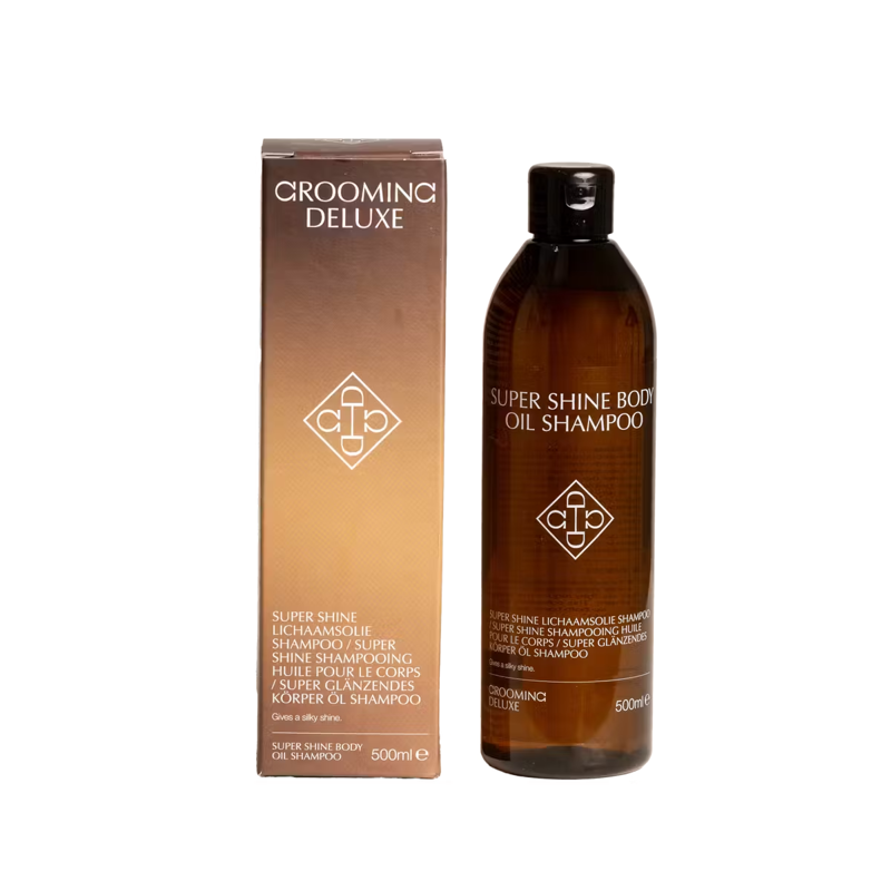 Grooming Deluxe Super Shine Body Oil Shampoo - 500ml