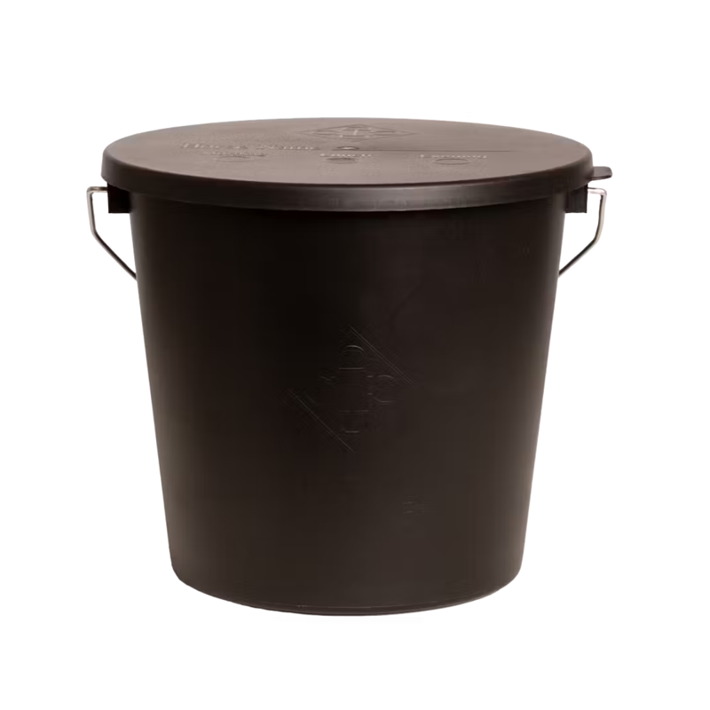 Grooming Deluxe Bucket with Lid 5L - Black-1
