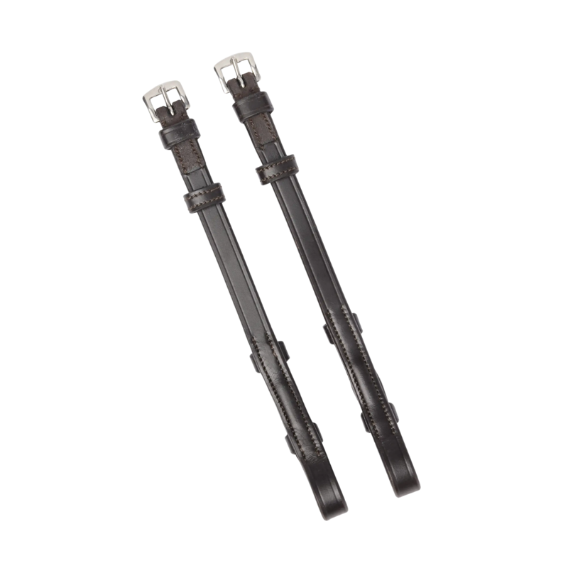 Lemieux Kudos Cheek Pieces - Brown/Silver
