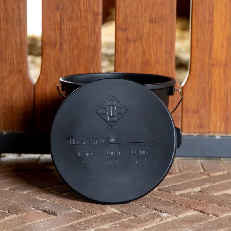Grooming Deluxe Bucket with Lid 5L - Black-2