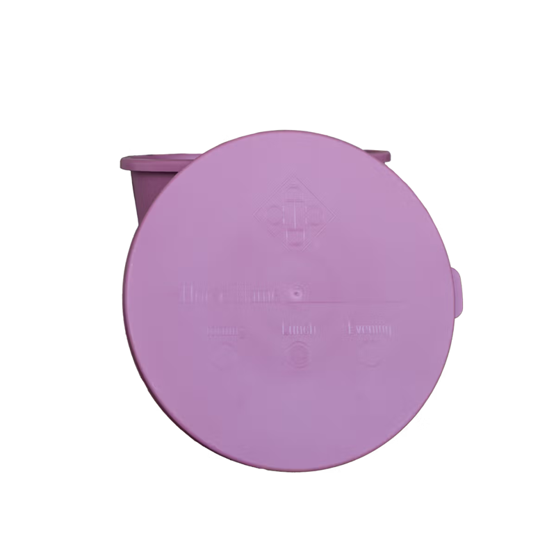 Grooming Deluxe Bucket with Lid 5L - Old Rose-1