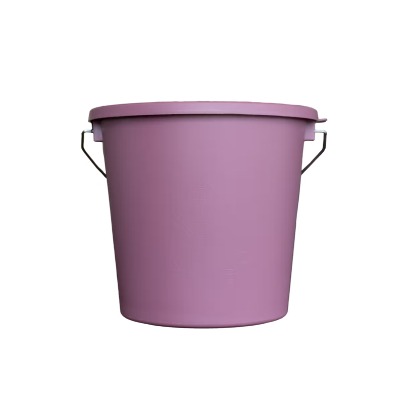 Grooming Deluxe Bucket with Lid 5L - Old Rose-2