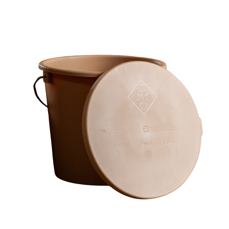 Grooming Deluxe Bucket with Lid 5L - Beige