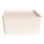 Grooming Deluxe Feeding Box with Lid 3.5L - White