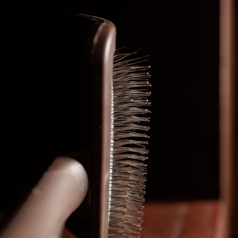 Grooming Deluxe Velcro Cleaning Brush - Brown-2
