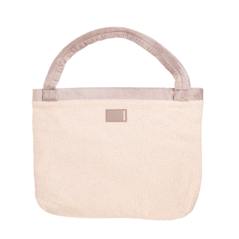 Kentucky Teddy Fleece Bag - Beige-1