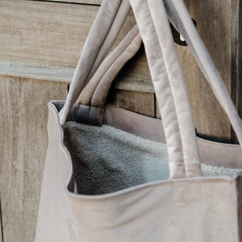 Kentucky Teddy Fleece Bag - Beige-2