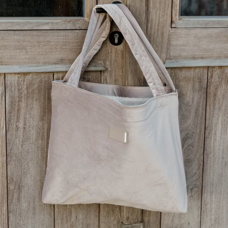 Kentucky Teddy Fleece Bag - Beige-3