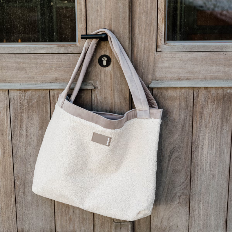 Kentucky Teddy Fleece Bag - Beige-5