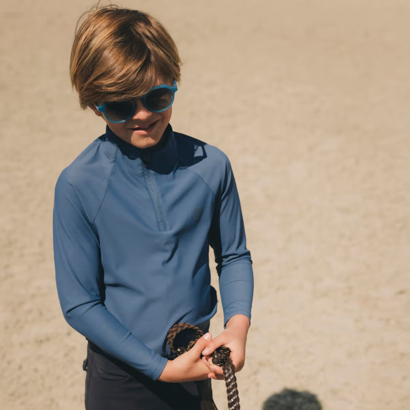 Kentucky Boys Barcelona Long Sleeve Training Shirt - Navy-3