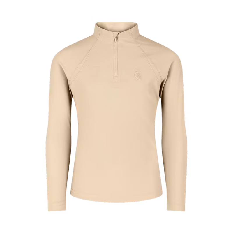 Kentucky Girls Madrid Long Sleeve Training Shirt - Beige