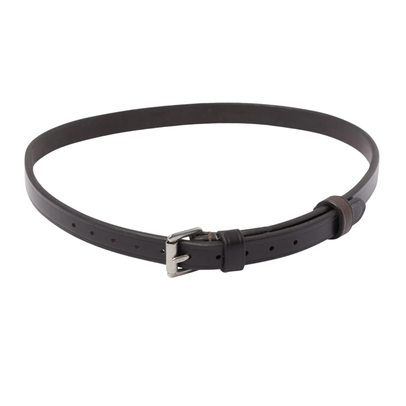 Lemieux Kudos Patent Flash Strap - Brown/Silver