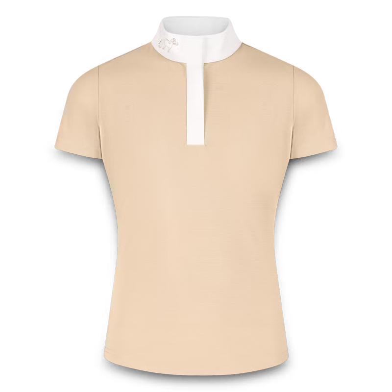 Kentucky Girls Tokyo Short Sleeve Show Shirt - Beige