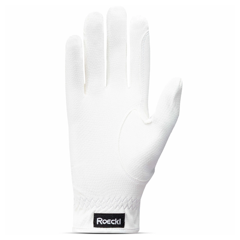 Roeckl Ladies Marne Gloves - White/Rainbow-1