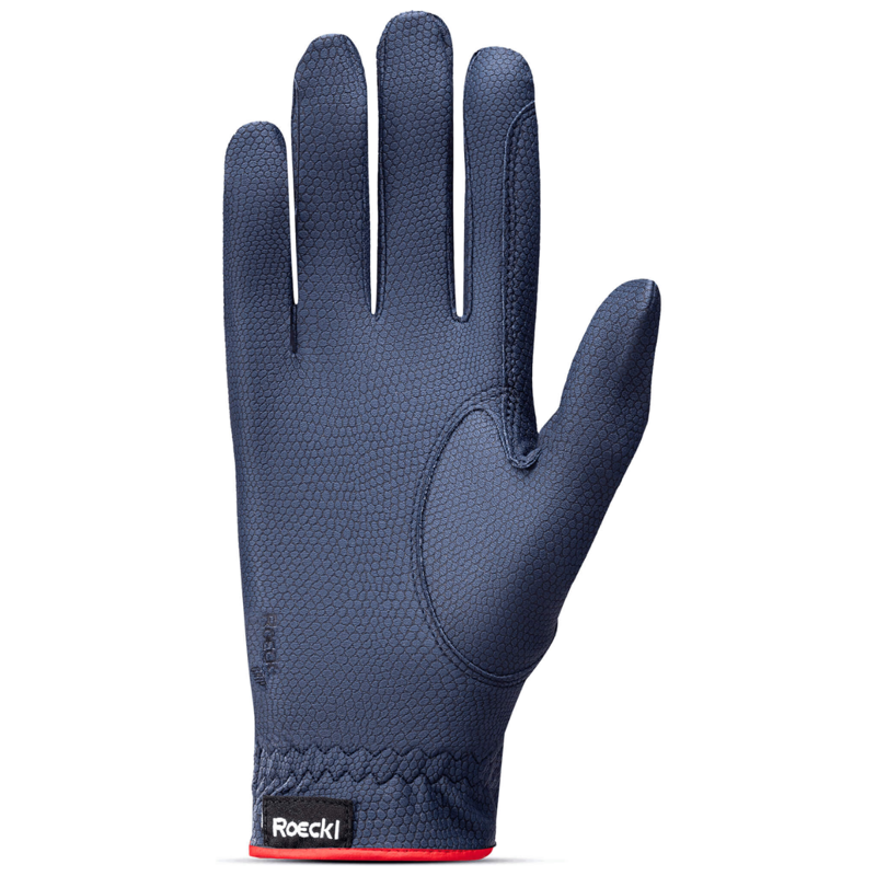 Roeckl Ladies Marne Gloves - Navy/Rainbow-1